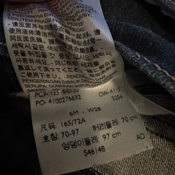 Levi's 515 Bootcut Jeans, size 6M - Picture 4 of 4